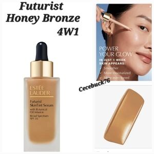 🌺Estee Lauder 4W1 Honey Bronze Futurist Skin Tint Serum Foundation SPF 20